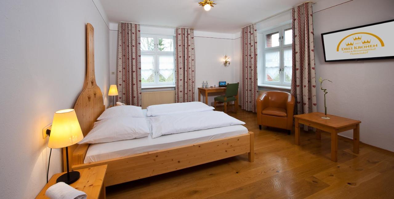 Hotel & Brauereigasthof Drei Kronen Memmelsdorf Exterior foto
