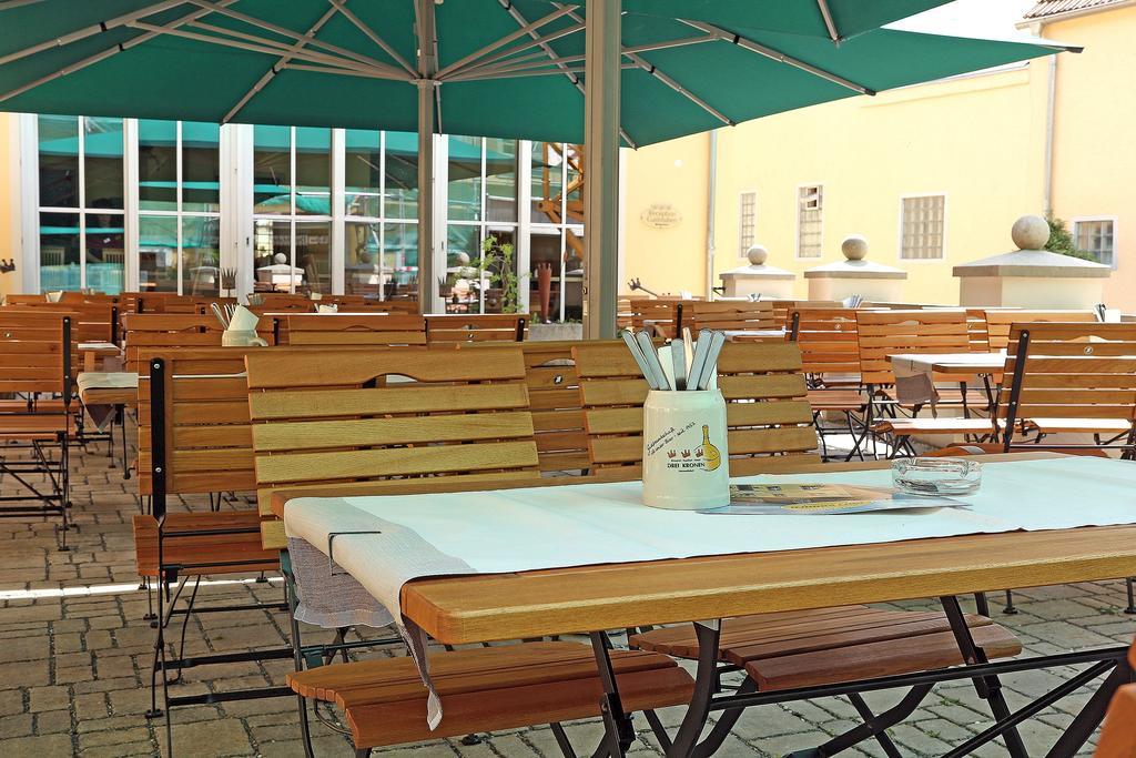 Hotel & Brauereigasthof Drei Kronen Memmelsdorf Exterior foto